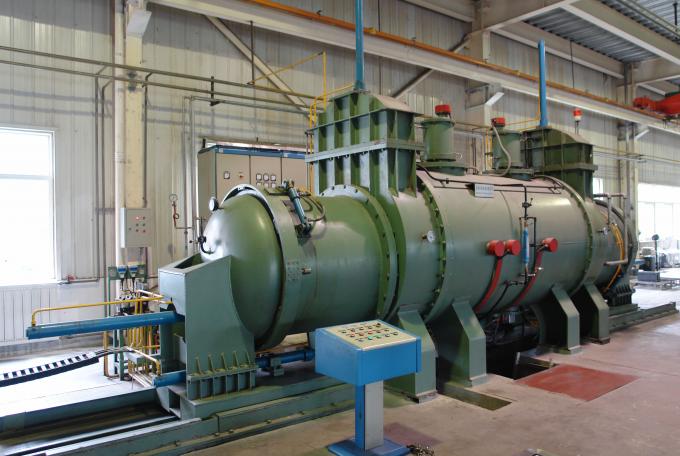 半连续|磁场|真空热处理炉生产线 半连续三室磁场真空热处理