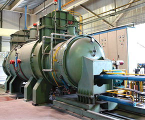 半连续三室磁场真空热处理炉生产线 